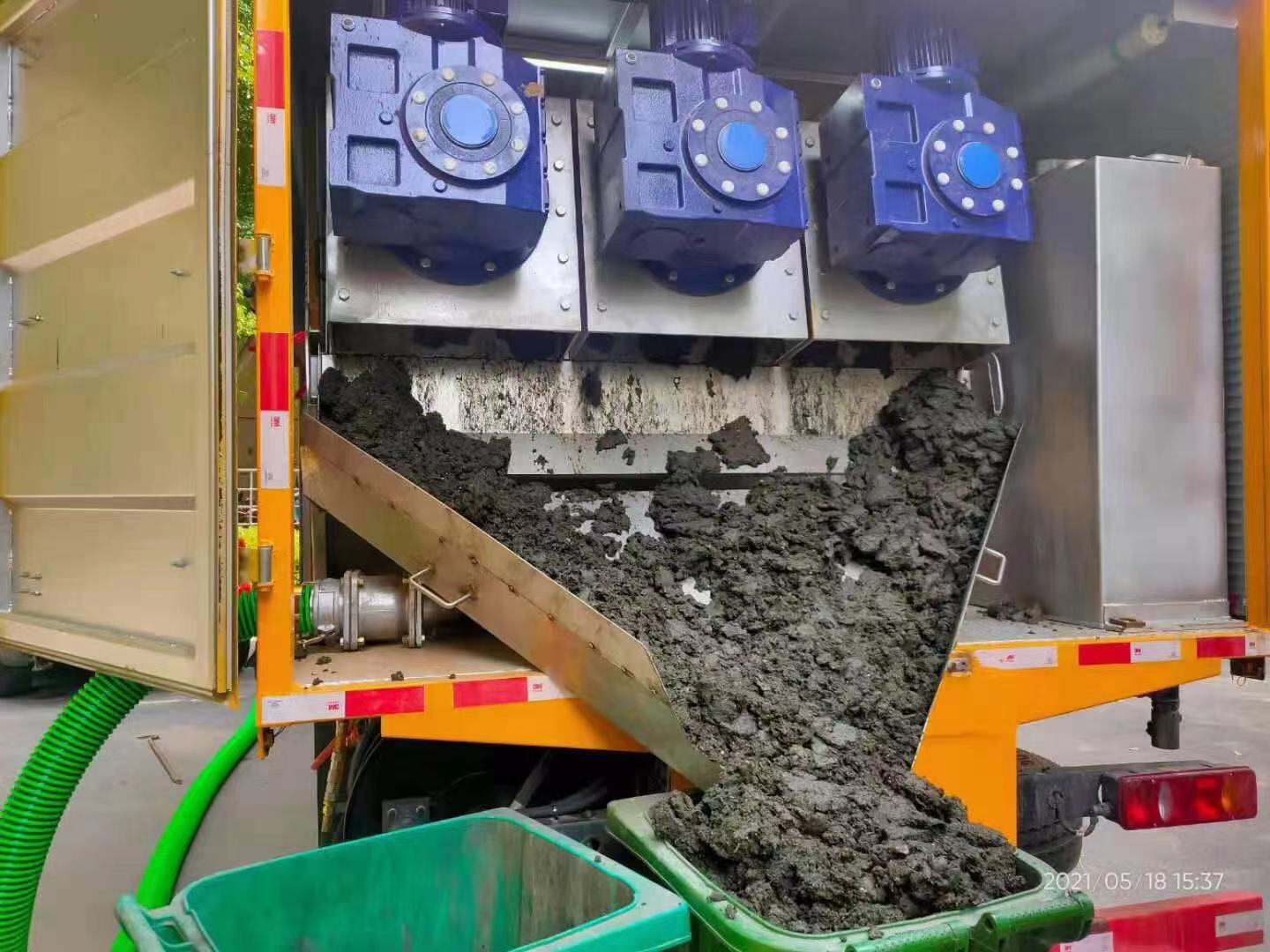 攸县化粪池清掏城市维护站-泥浆净化干湿分离处理